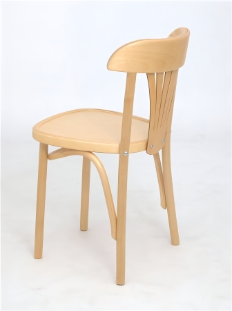 Стул Астра Классик светлый тон с твердым сиденьем