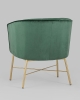 Кресло Шале велюр зеленый