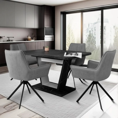 Кресло Murano/Мурано светло-серый