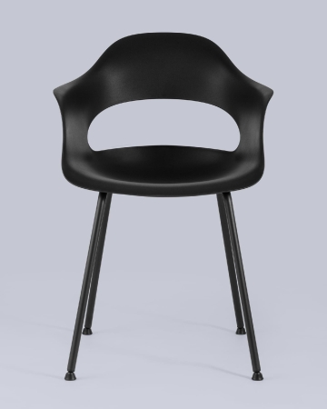 Стул Lady пластик черный 4 шт.