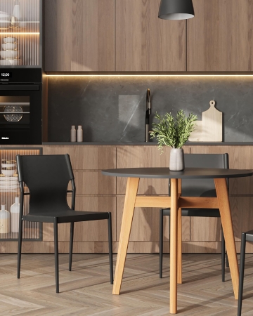 Стул обеденный West черный