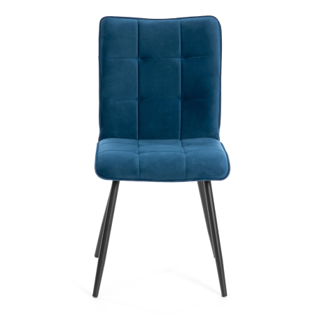 Стул обеденный Bari темно-синий