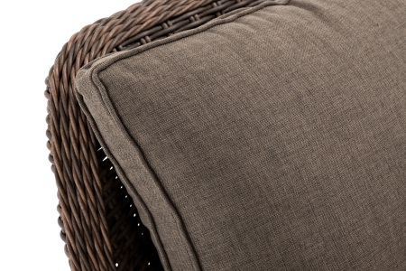 "Прованс" диван из искусственного ротанга трехместный, цвет коричневый