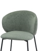 Стул для кухни SOLIS зеленый шенилл ELEMENT
