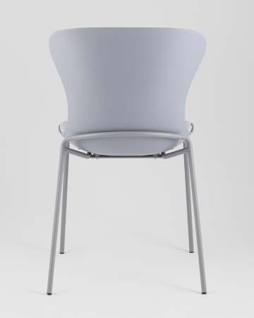 Стул Shaya с подушкой пластик серый