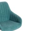 Кресло DUBLIN велюр Clermon, бирюзовый