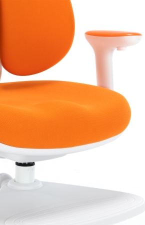 Детское кресло Kids 101 ткань оранжевый