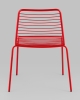 Стул Дели металл красный