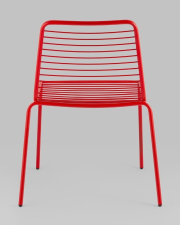 Стул Дели металл красный
