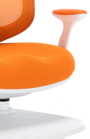 Детское кресло Kids 102 ткань оранжевый