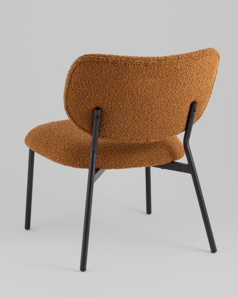 Кресло лаунж Jamie горчичный