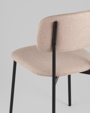 Стул Майло рогожка бежевый