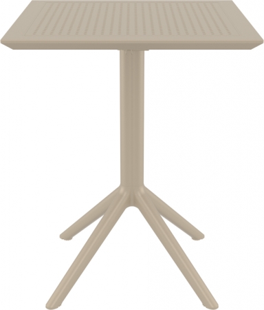 Стол пластиковый складной Siesta Contract Sky Folding Table 60 бежевый