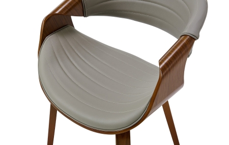 Стул JY1829-7s серый, орех