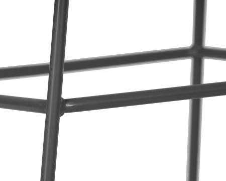 Стул барный FRANK темно-серый