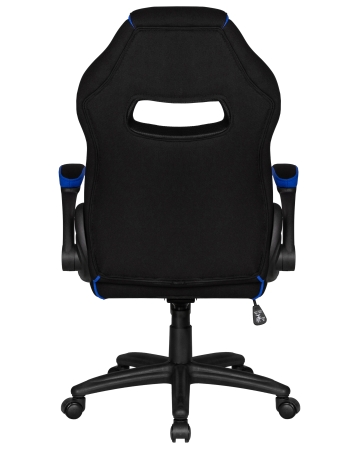 Кресло игровое RICK черно-синяя ткань