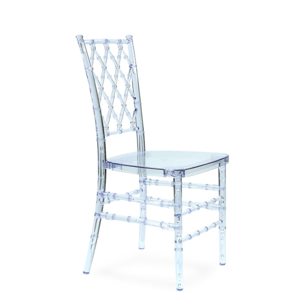 Стул N-103 Chiavari Diamond прозрачный банкетный разборный