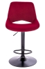 Барный стул Flash ткань бургунди