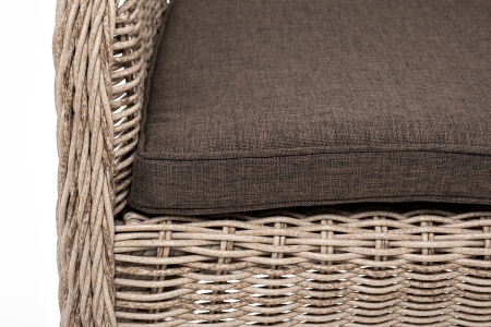 "Эспрессо–80 R" обеденная группа плетеная, цвет бежевый