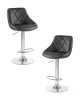Набор 2 шт Стул барный LOGAN, черный