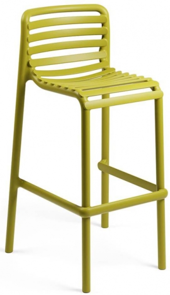 Стул пластиковый барный Nardi Doga Stool грушевый