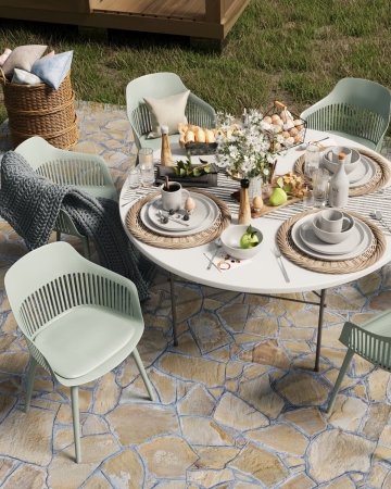 Стол складной круглый Кейт 150