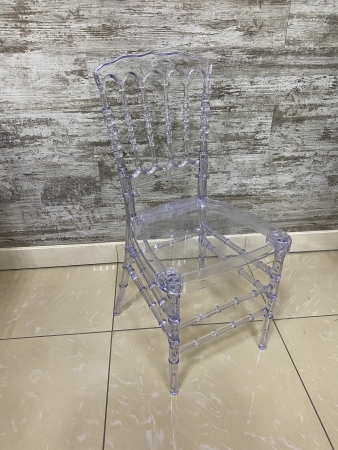 Стул N-104 Napoleon прозрачный банкетный разборный