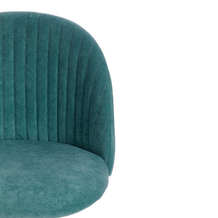 Кресло MELODY велюр Clermon, бирюзовый