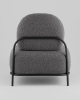 Кресло Стоун new ткань букле темно-серый