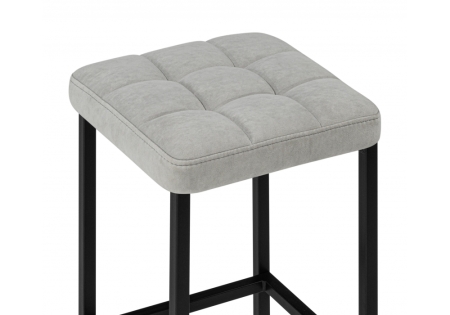 Барный стул Лофт мадера 20, черный матовый