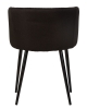 Стул обеденный ALINA черная ткань LAR-106D-28