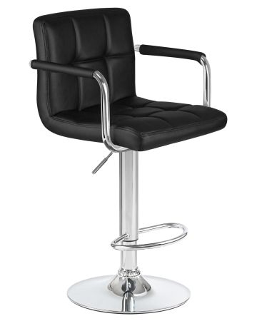 Стул барный KRUGER ARM черный