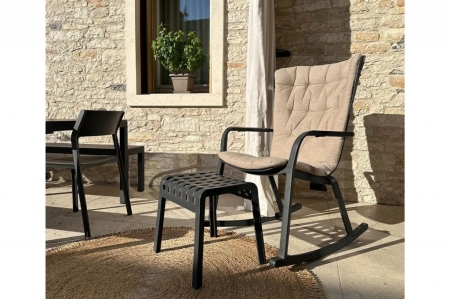 Стул пластиковый Trill Bistrot антрацит