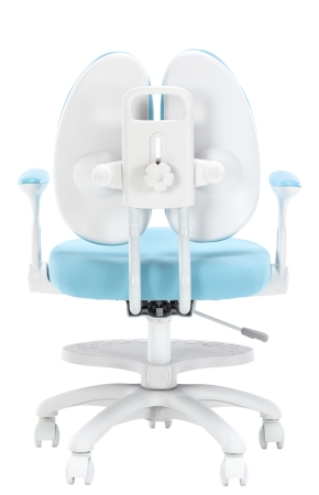 Детское кресло Kids 104 ткань голубой