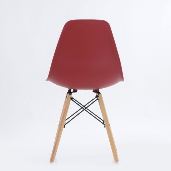 Стул Eames style Superior бордовый