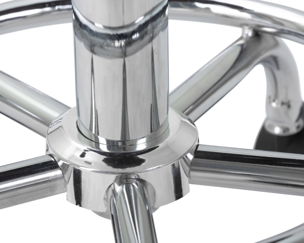 Табурет мастера BILLY черный, хромированный