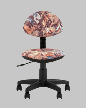 Кресло компьютерное детское УМКА абстракция оранжевый