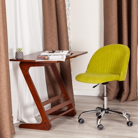 Кресло MELODY флок, олива