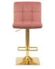 Набор 2 шт Стул барный GOLDIE, пудрово-розовый велюр (MJ9-32)