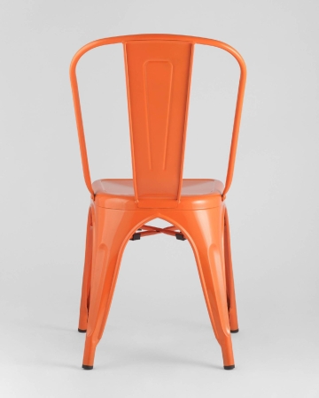 Стул TOLIX оранжевый глянцевый