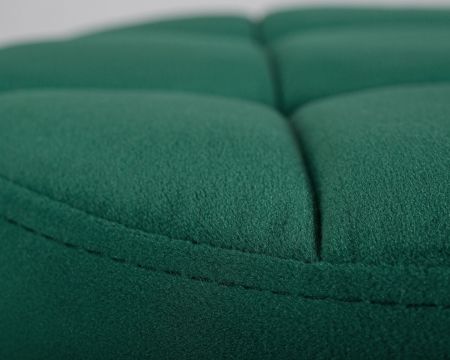 Табурет барный BRUNO черный зеленый велюр MJ9-88