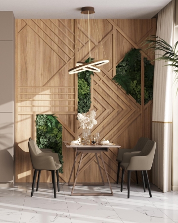 Стул Прайм экокожа коричневый