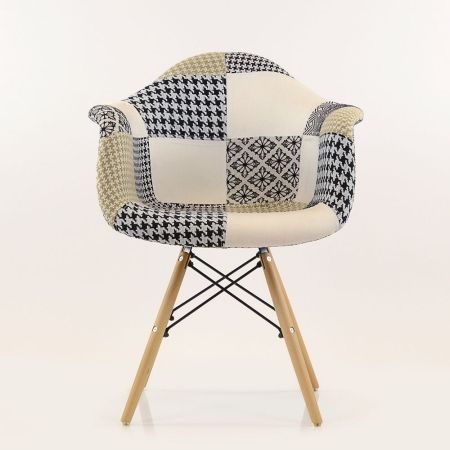 Кресло Patchwork трехцветный