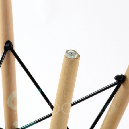 Стул Eames style Superior бордовый