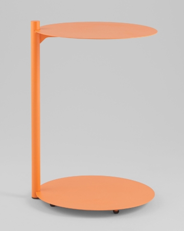 Журнальный столик Siara металл оранжевый