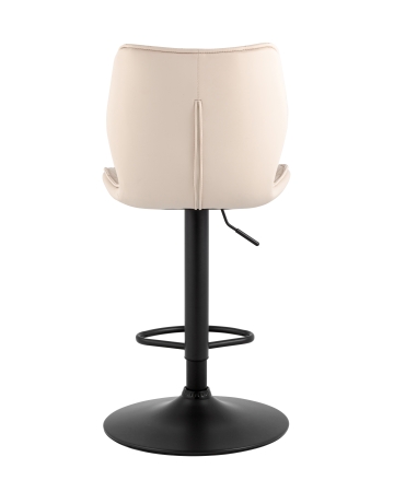 Стул барный Dome экокожа светло-серый