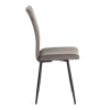Стул обеденный Monte Carlo серый и черный