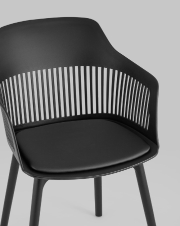 Стул Crocus с подушкой черный