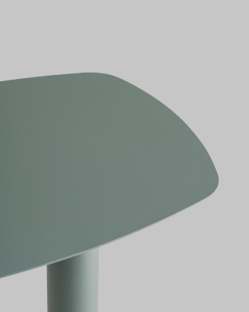 Журнальный столик Eanna S металл зеленый