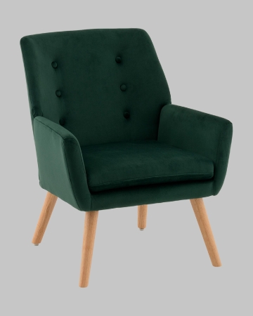 Кресло Райт темно-зеленый